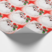 Jolly Kerstgroet Cadeaupapier (Hoek)