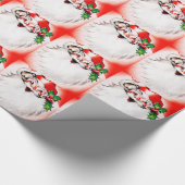 Jolly Kerstgroet Cadeaupapier (Hoek)