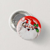 Jolly Kerstgroet Ronde Button 3,2 Cm (Voorkant /achterkant)