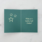  Jolly kerstkaart Feestdagen Kaart (Binnen)