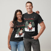 Jolly Kerstman Feestelijk Custom T-shirt (Unisex)