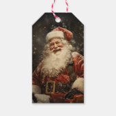  Jolly Kerstman Kerstvakantie Cadeaulabel (Voorkant)