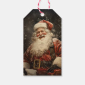  Jolly Kerstman Kerstvakantie Cadeaulabel (Achterkant)