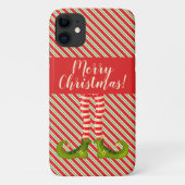 Jolly Kerstmis Elf Legs Case-Mate iPhone Case (Achterkant)