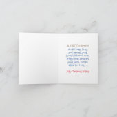 Jolly Kerstmis Feestdagen Kaart (Binnen)