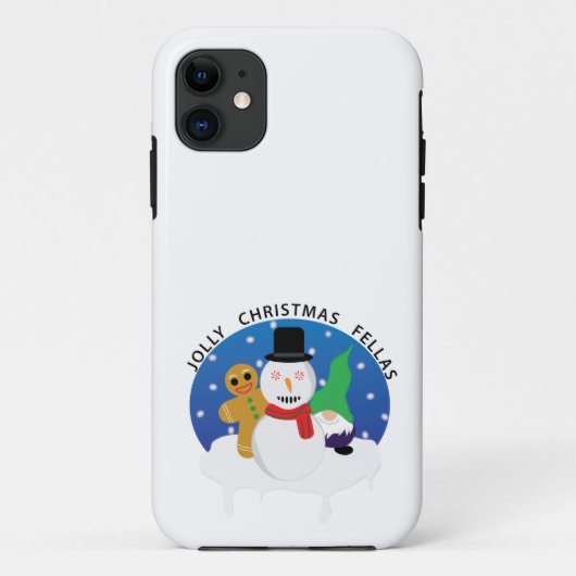 Jolly Kerstmis Fellas Case-Mate iPhone Case (Achterkant)