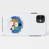 Jolly Kerstmis Fellas Case-Mate iPhone Case (Achterkant (horizontaal))