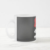 Jolly Kris Kringle Frosted Mok (Links)