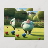 Jolly Lawn Bowler Man, (Voorkant / Achterkant)