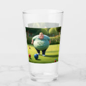 Jolly Lawn Bowler Man, Glas (Voorkant)