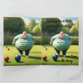 Jolly Lawn Bowler Man, grote Kaart (Binnen)