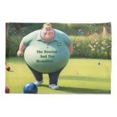 Jolly Lawn Bowler Man, Kussensloop (Achterkant)