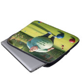 Jolly Lawn Bowler Man, Laptop Sleeve (Voorkant onderkant)