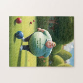 Jolly Lawn Bowler Man, Legpuzzel (Horizontaal)