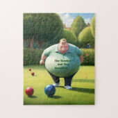 Jolly Lawn Bowler Man, Legpuzzel (Verticaal)