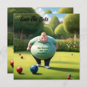 Jolly Lawn Bowler Man, Save The Date (Voorkant / Achterkant)