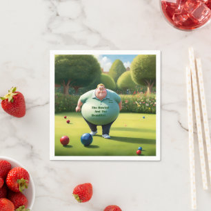 Jolly Lawn Bowler Man, Servet