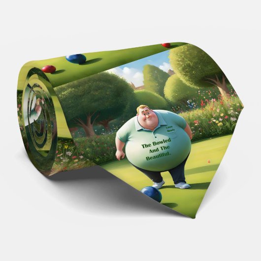 Jolly Lawn Bowler Man, Stropdas (Opgerold)