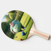 Jolly Lawn Bowler Man, Tafeltennisbatje (Zijkant)