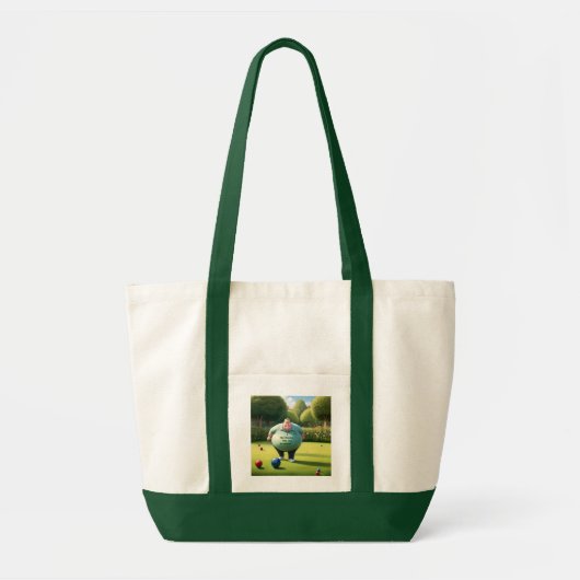 Jolly Lawn Bowler Man, Tote Bag (Voorkant)