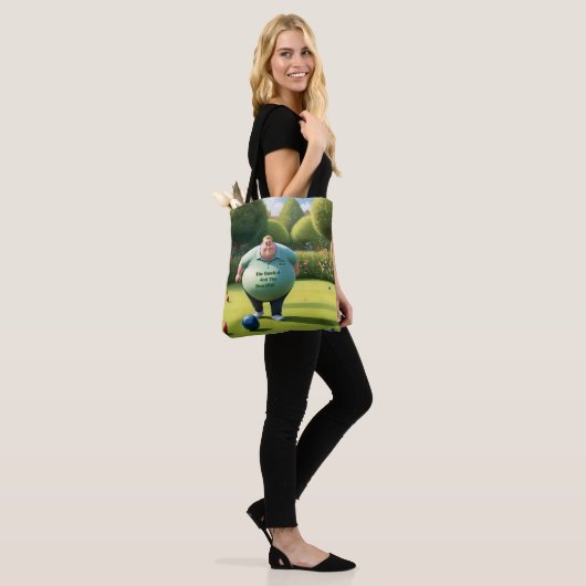 Jolly Lawn Bowler Man, Tote Bag (Op model)
