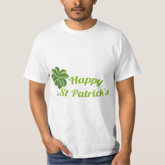 Jolly Leprechaun St. Patrick’s Day 3D Illustration T-shirt