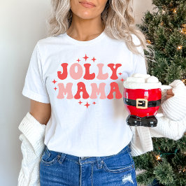 Jolly Mama Vakantie Kerstmis T-shirt