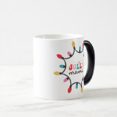 Jolly mamma - chritmas light magische mok (Voorkant rechts)