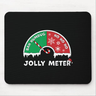 Jolly Meter Bah Humbug To Ho Ho Anti Christmas Muismat