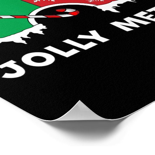 Jolly Meter Bah Humbug To Ho Ho Anti Christmas Poster (Hoek)