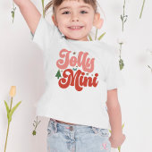 Jolly Mini Retro Groovy Kerst Feestdagen Kinder Shirts