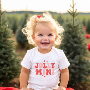 Jolly Mini Vakantie Kerstmis Kinder Shirts