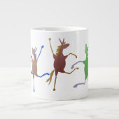 Jolly Molly Mule Large Coffee Mok (Voorkant)