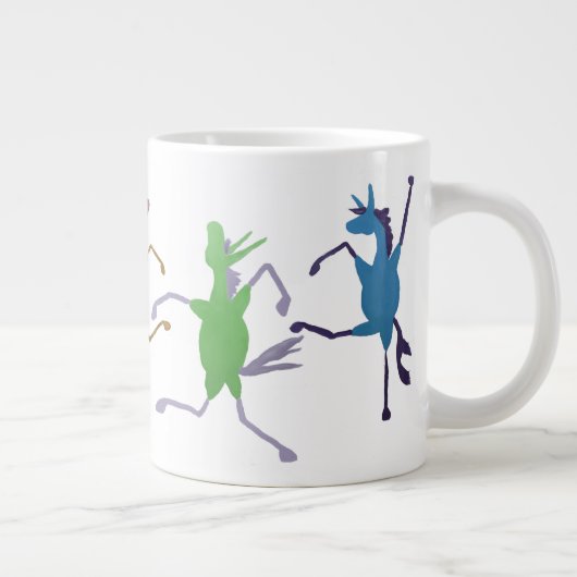 Jolly Molly Mule Large Coffee Mok (Rechts)