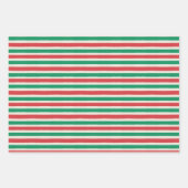 Jolly Multicolored Gingham Wrapping Paper Set 7 (Voorkant 3)