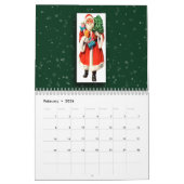 Jolly Ol' St. Nicholas Kerstmis het hele jaar door Kalender (Feb 2026)
