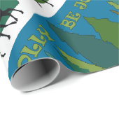 Jolly Old Moose en Elk Cadeaupapier (Rol Hoek)