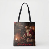 Jolly Old Saint Nick Tote Bag (Voorkant)