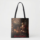 Jolly Old Saint Nick Tote Bag (Voorkant)