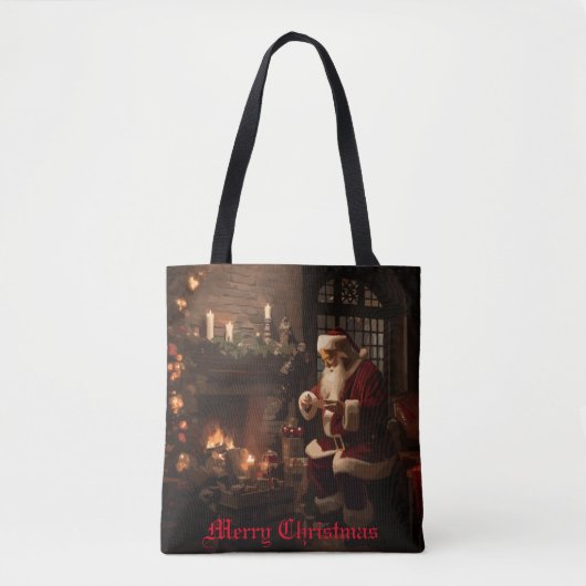 Jolly Old Saint Nick Tote Bag (Voorkant)