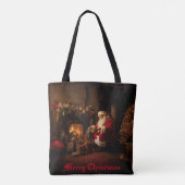 Jolly Old Saint Nick Tote Bag (Achterkant)