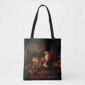 Jolly Old Saint Nick Tote Bag (Voorkant)