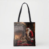 Jolly Old Saint Nick Tote Bag (Voorkant)