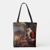 Jolly Old Saint Nick Tote Bag (Achterkant)