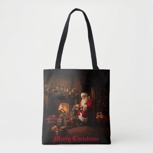 Jolly Old Saint Nick Tote Bag (Voorkant)