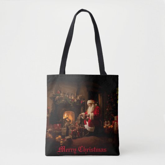 Jolly Old Saint Nick Tote Bag (Voorkant)