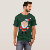 Jolly Old St. Nick Funny T-shirt (Voorkant volledig)