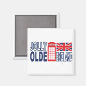 Jolly Olde England Magneet (Voorkant / Achterkant)