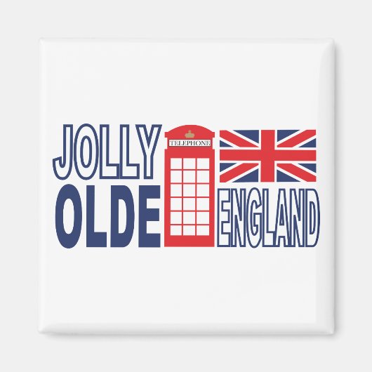 Jolly Olde England Magneet (Voorkant)
