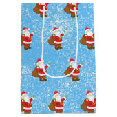 Jolly Ole Saint Nicholas Medium Cadeauzakje (Achterkant)